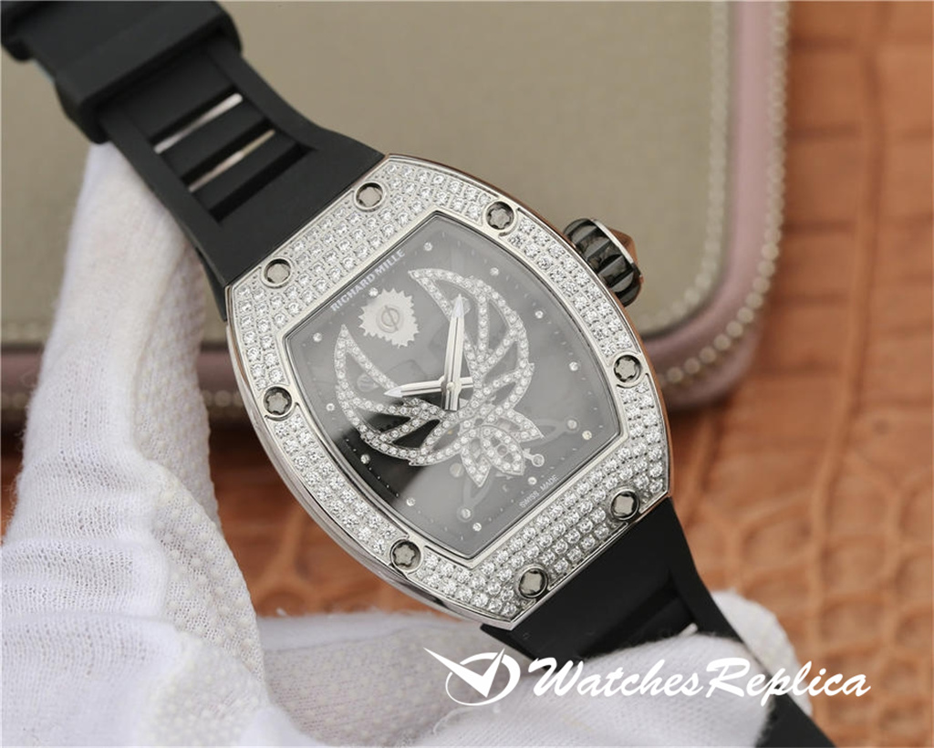 Heiße perfekte Richard Mille RM 19-01 Spinnen Replica Uhren