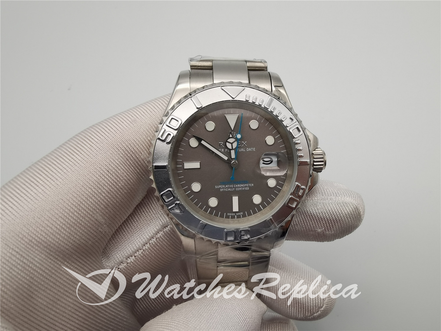 Rolex Yacht-Master 116622 316 Grade Edelstahlgrau und Weiß 40mm für Männer Replica Uhren