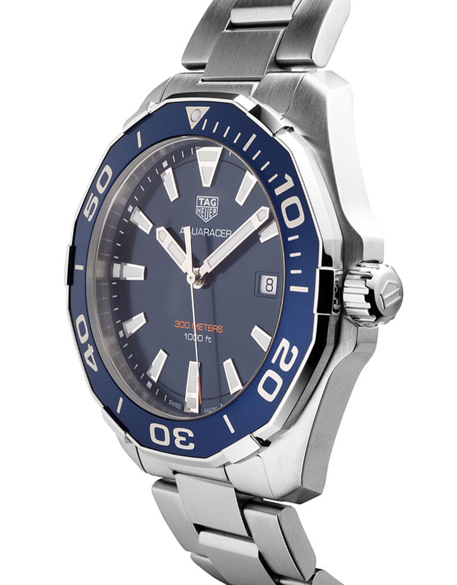Replica Tag Heuer Aquaracer Blaues Zifferblatt Men’s Replica Uhren Sale Way101c.ba0746 43mm